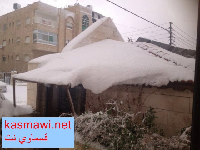 بالصور: الأردن ترتدي الحلة البيضاء والمرتفعات الشمالية تتغطى بالثلوج